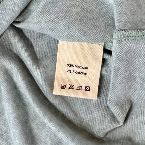 MARMAR COPENHAGEN - JERSEY DRESS - GREY BLUE - 93% VISCOSE - NEW NO TAG - Picture 5 of 5